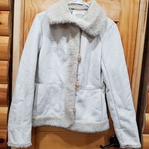 Talbots Womens Jacket Small Cream